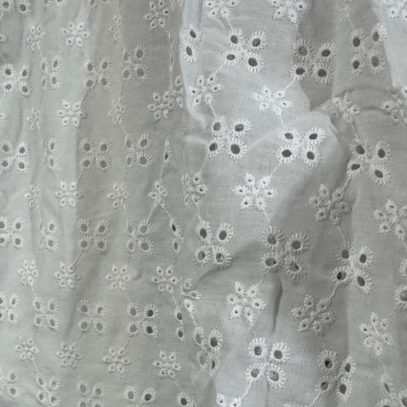 Size XXL Wild Fable White Eyelet High Waist Shorts - Picture 4 of 4